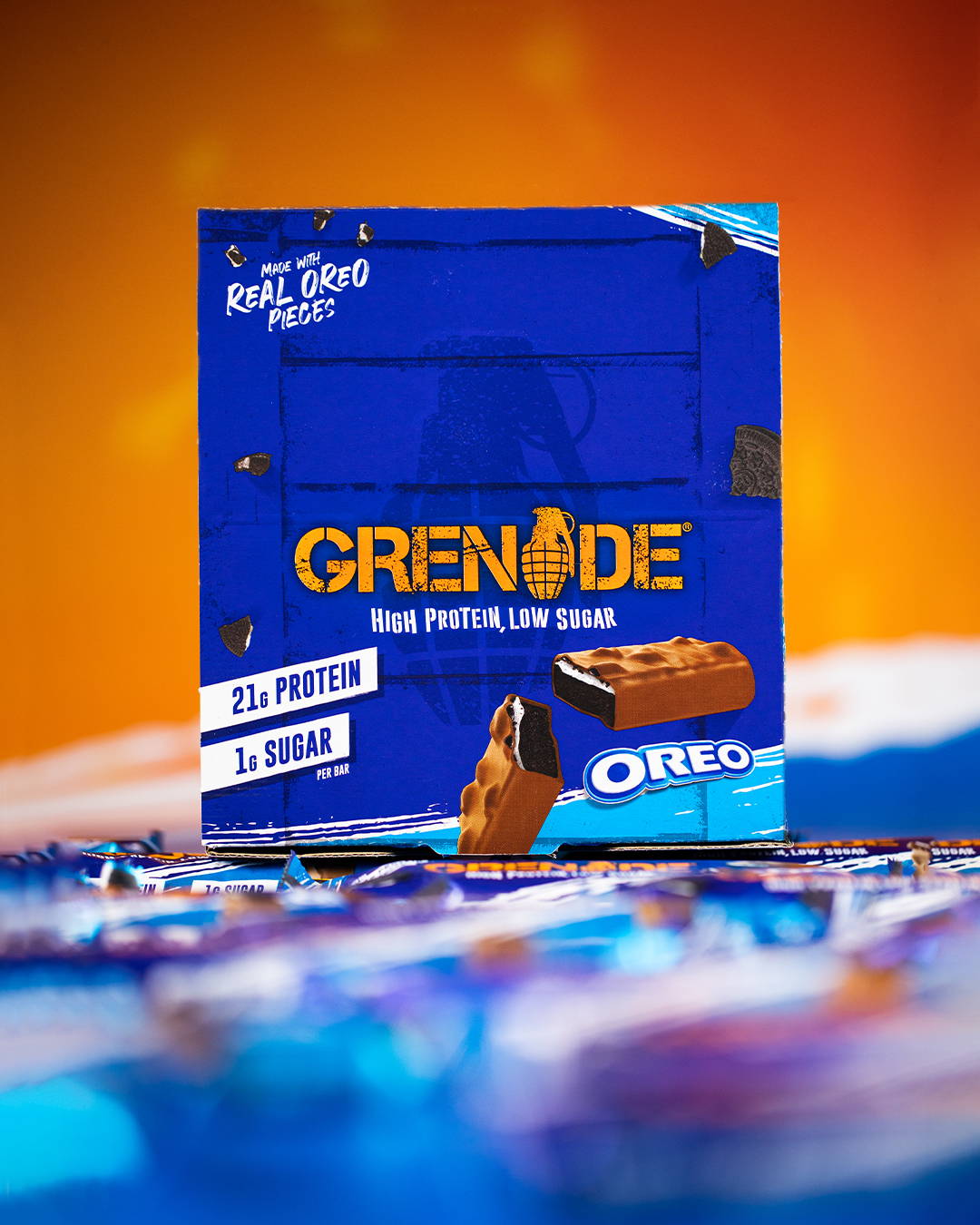 Introducing The Grenade Oreo Protein Bar Grenade Uk