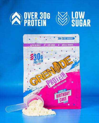 Birthday Cake Protein Powder - 480g (12 Servings) - Early Access