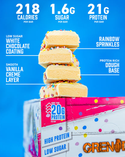 Birthday Cake Protein Bar