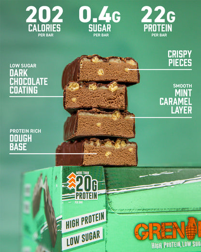 Dark Chocolate Mint Protein Bar - Subscribe & Save Exclusive