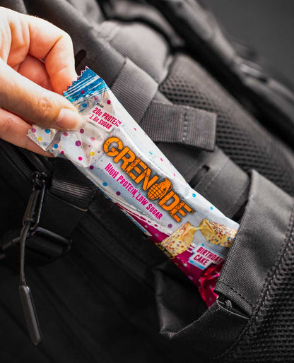 On the Go Birthday Cake Protein Bar