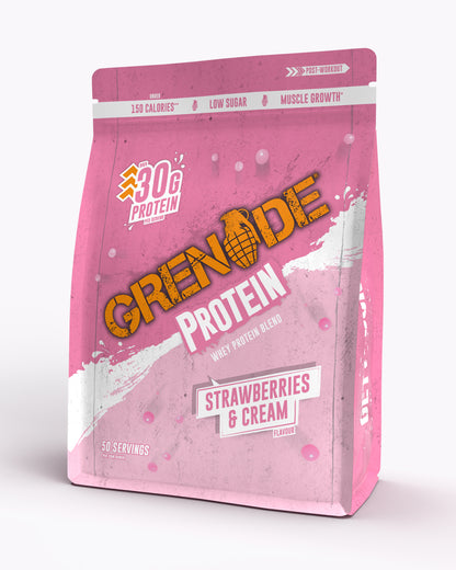 Strawberries & Cream Protein Powder - 2kg (50 Servings) - Early Access