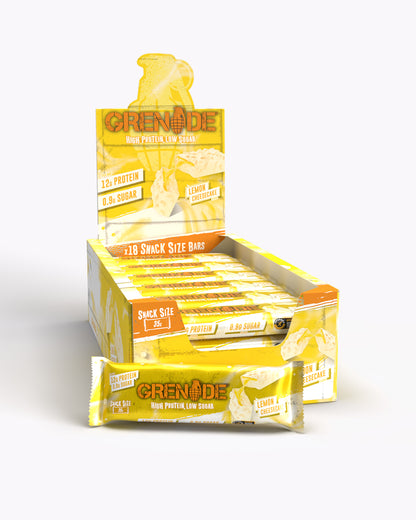 Lemon Cheesecake Protein Bar - Snack Size 35g BBE July