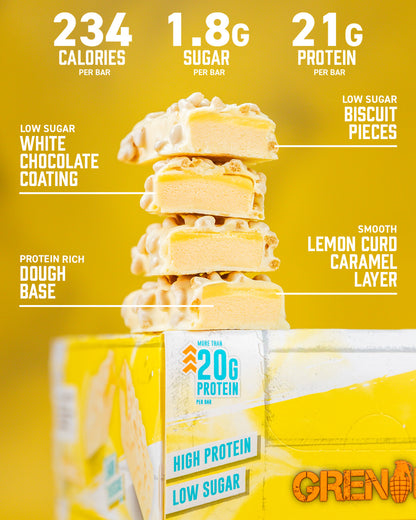 Lemon Cheesecake Protein Bar - BBE February