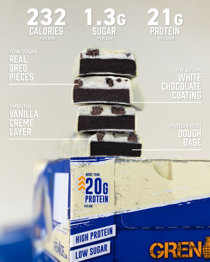 OREO White Protein Bar - FREE SHIP