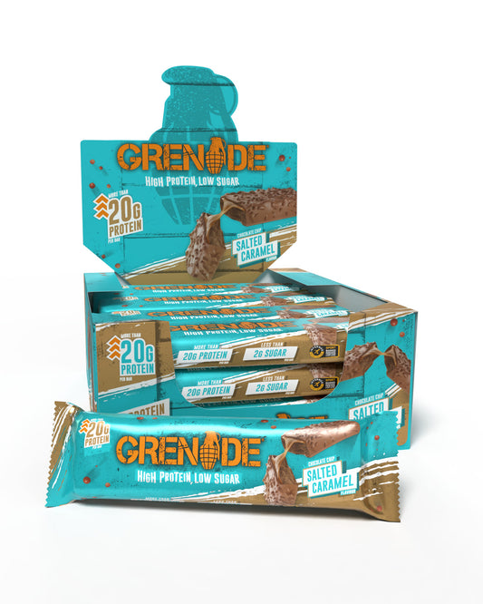 Chocolate Chip Salted Caramel Protein Bar - FREE SHIP