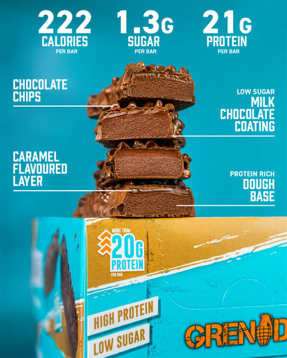 Chocolate Chip Salted Caramel Protein Bar