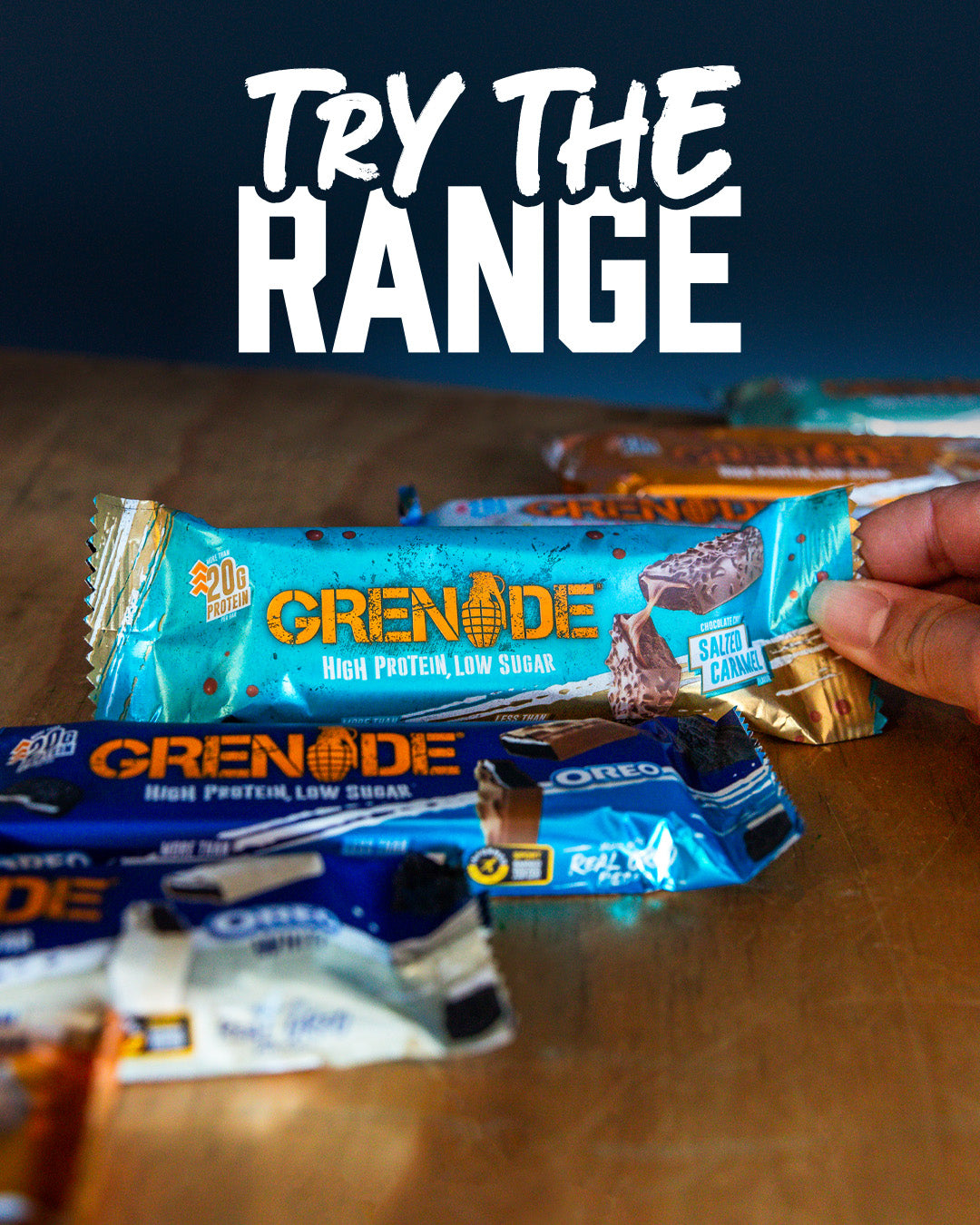 Chocolate Chip Salted Caramel Protein Bar - FREE SHIP