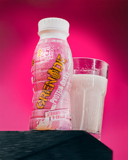 Strawberries and Cream Protein Shake (6 Pack) 500ml - Sub & Save Exclusive