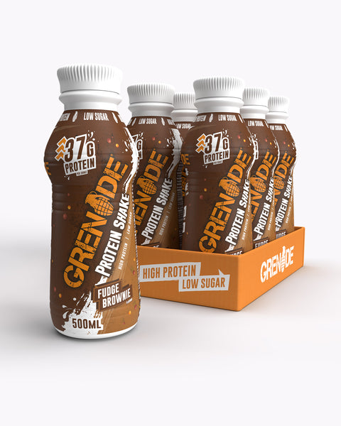 Fudge Brownie Protein Shake (6 Pack) 500ml – Grenade UK